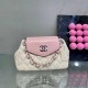 Pink Street Simplicity Letter Patchwork Chains Bags