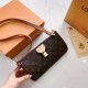 Coffee Vintage Letter Zipper Bags