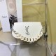 White Casual Simplicity Letter Chains Bags