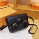 Black Casual Simplicity Letter Patchwork Bags