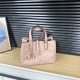 Pink Elegant Simplicity Solid Patchwork Bags