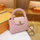 Pink Simplicity Letter Solid Chains Bags