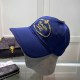 Blue Street Letter Embroidered Hat
