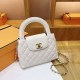 White Simplicity Letter Solid Chains Bags