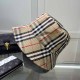 Light Khaki Casual Street Striped Patchwork Hat