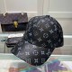 Black Street Letter Patchwork Hat