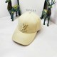 Khaki Street Letter Embroidered Patchwork Hat