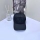 Black Street Simplicity Letter Embroidered Hat