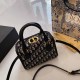 Black Vintage Letter Patchwork Bags