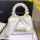 White Simplicity Letter Chains Bags