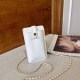 White Casual Simplicity Letter Patchwork Bags