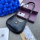 Black Simplicity Letter Solid Patchwork Bags