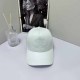 White Street Simplicity Letter Embroidered Hat