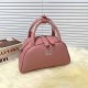 Pink Simplicity Letter Zipper Bags