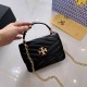 Black Simplicity Letter Chains Bags