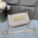 Light Khaki Simplicity Letter Chains Bags