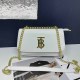 White Simplicity Letter Chains Bags