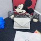 White Simplicity Letter Patchwork Bags