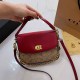 Red Street Simplicity Geometric Chains Bags