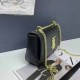 Black Simplicity Letter Chains Bags