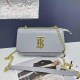 Grey Simplicity Letter Chains Bags