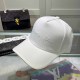 White Casual Simplicity Letter Embroidered Hat