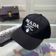 Black Street Letter Embroidered Hat