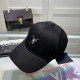 Black Street Letter Embroidered Patchwork Hat