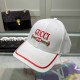 White Street Simplicity Letter Embroidered Hat