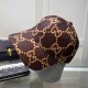 Brown Street Letter Patchwork Hat