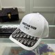White Street Simplicity Letter Patchwork Hat