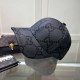 Black Street Letter Patchwork Hat