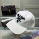White Street Letter Embroidered Hat