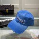 Blue Street Letter Embroidered Hat