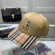 Khaki Street Striped Patchwork Hat