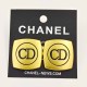Gold Simplicity Letter Patchwork Earrings