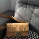 Khaki Casual Simplicity Letter Patchwork Bags