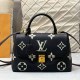 Black Street Celebrities Letter Patchwork Bags