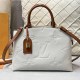 White Elegant Simplicity Letter Zipper Bags