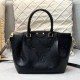 Black Casual Elegant Letter Zipper Bags