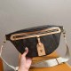 Khaki Casual Street Letter Zipper Bags