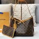 Brown Vintage Elegant Letter Patchwork Bags