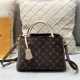 Light Khaki Vintage Elegant Letter Patchwork Bags