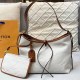 White Casual Street Letter Patchwork Bags