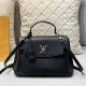 Black Elegant Simplicity Letter Patchwork Bags