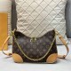 Brown Street Vintage Letter Chains Zipper Bags
