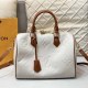 White Casual Simplicity Letter Zipper Bags