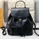 Black Casual Street Letter Zipper Bags