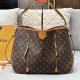 Coffee Vintage Elegant Letter Patchwork Bags