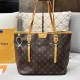 Brown Casual Vintage Letter Patchwork Bags